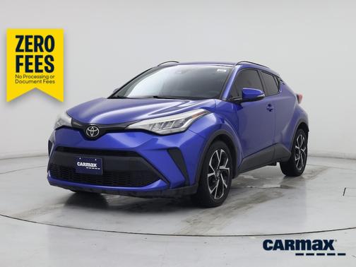 Blue 2021 Toyota C-HR XLE