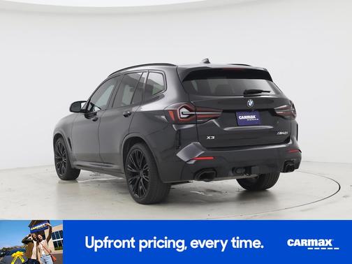 Black 2022 BMW X3 M40I