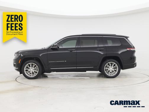 Black 2021 Jeep Grand Cherokee L Summit