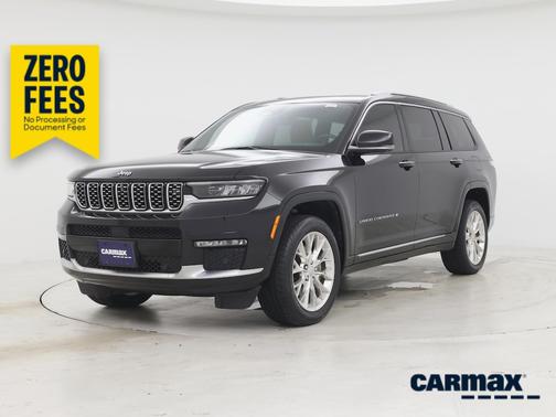 Black 2021 Jeep Grand Cherokee L Summit