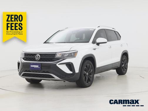 White 2022 Volkswagen Taos SE