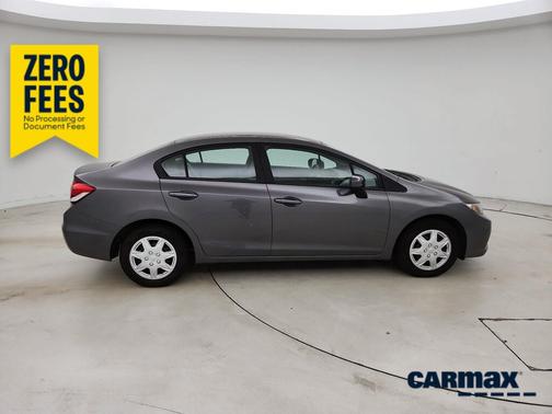 Gray 2014 Honda Civic LX