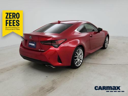 Red 2021 Lexus RC 300