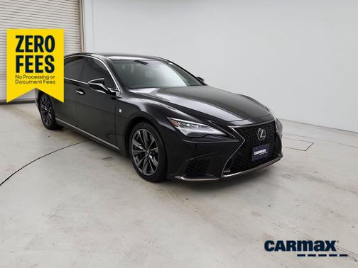 Black 2022 Lexus LS 500 F-Sport