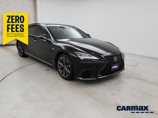 Black 2022 Lexus LS 500 F-Sport