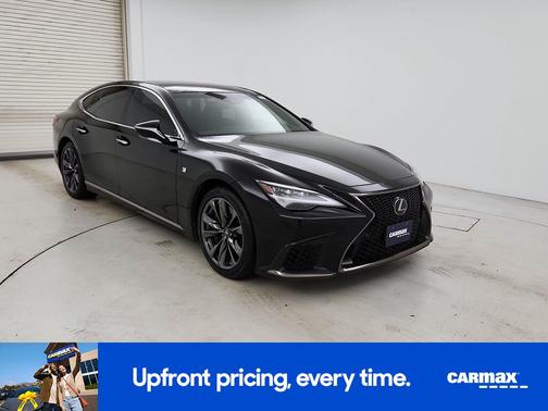 Black 2022 Lexus LS 500 F-Sport