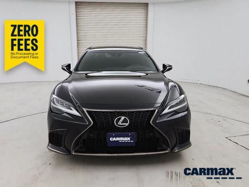 Black 2022 Lexus LS 500 F-Sport