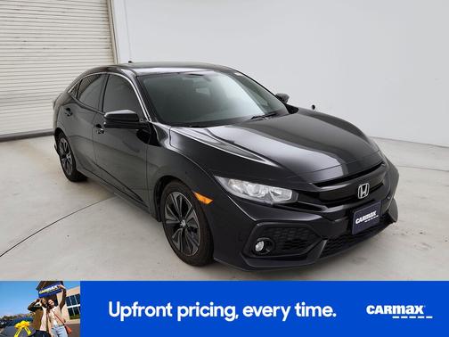 Black 2018 Honda Civic EX