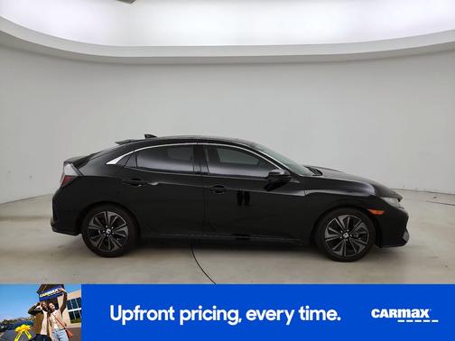 Black 2018 Honda Civic EX