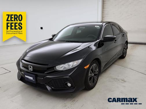Black 2018 Honda Civic EX