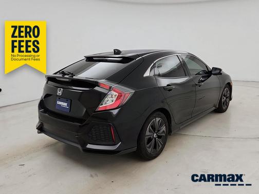 Black 2018 Honda Civic EX