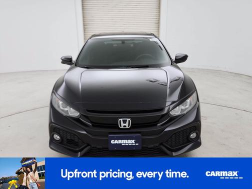 Black 2018 Honda Civic EX