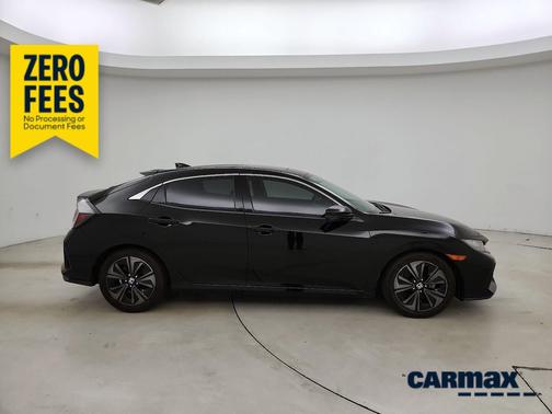 Black 2018 Honda Civic EX