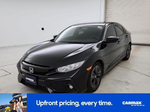 Black 2018 Honda Civic EX