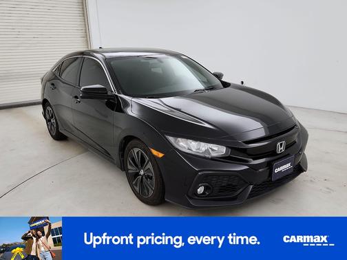 Black 2018 Honda Civic EX