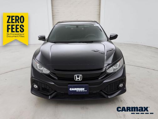 Black 2018 Honda Civic EX