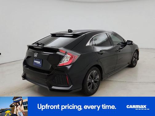 Black 2018 Honda Civic EX