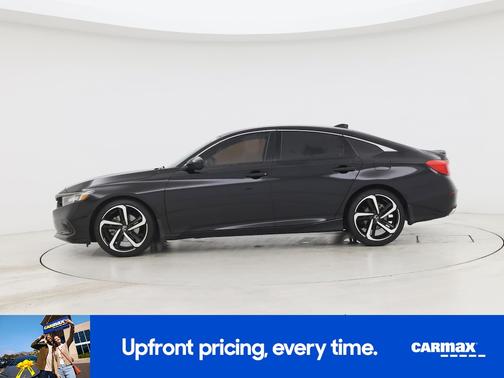 Black 2022 Honda Accord Sport