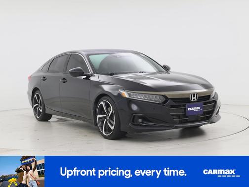 Black 2022 Honda Accord Sport