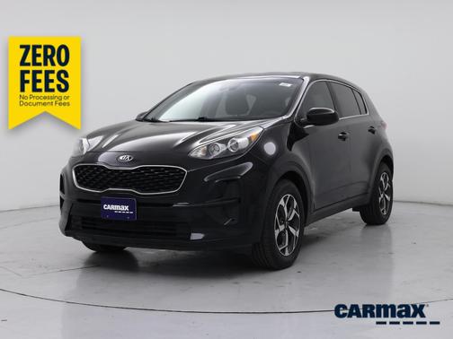 Black 2020 Kia Sportage LX