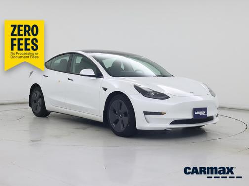 White 2023 Tesla Model 3