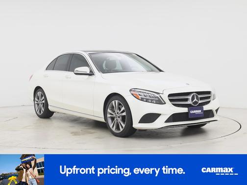 White 2019 Mercedes-Benz C-Class