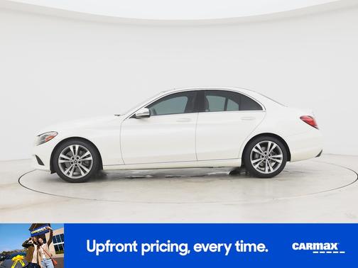 White 2019 Mercedes-Benz C-Class