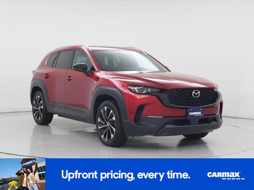 Red 2025 Mazda CX-50 Hybrid Premium Plus