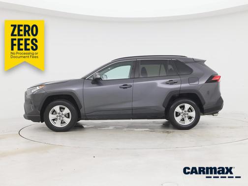 Gray 2019 Toyota RAV4 XLE