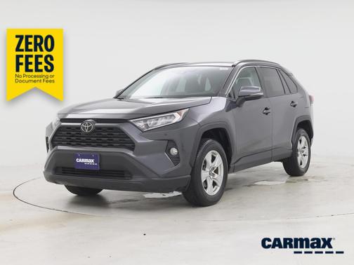 Gray 2019 Toyota RAV4 XLE