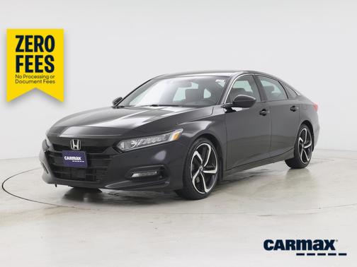 Black 2018 Honda Accord Sport