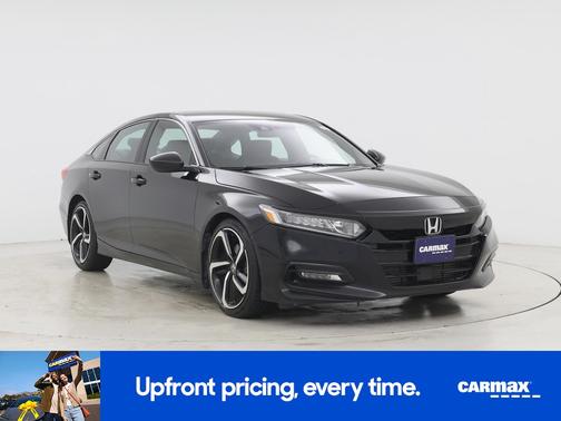 Black 2018 Honda Accord Sport
