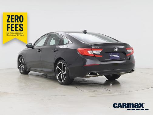 Black 2018 Honda Accord Sport
