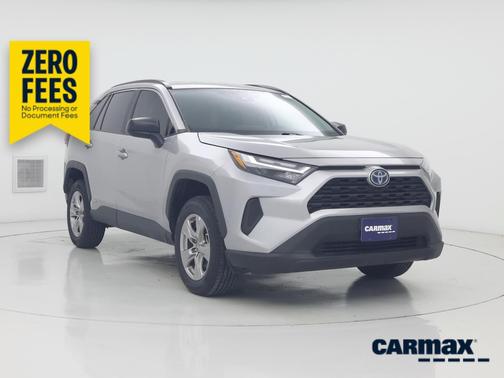 Silver 2024 Toyota RAV4 Hybrid LE