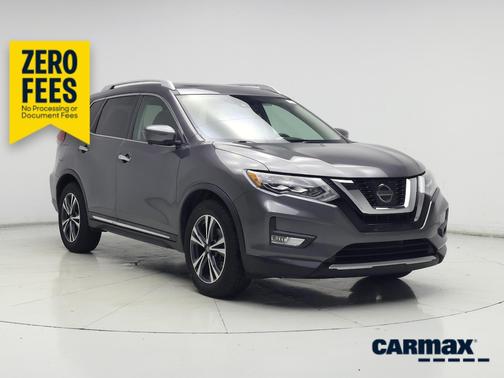 Gray 2017 Nissan Rogue SL