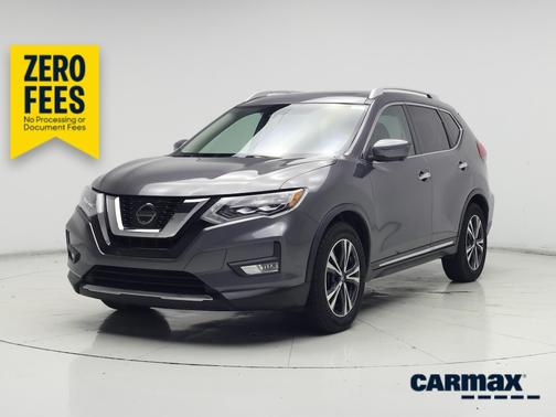 Gray 2017 Nissan Rogue SL