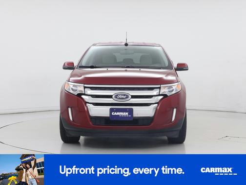 Red 2014 Ford Edge SEL