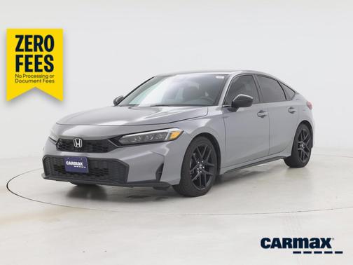 Gray 2025 Honda Civic Sport