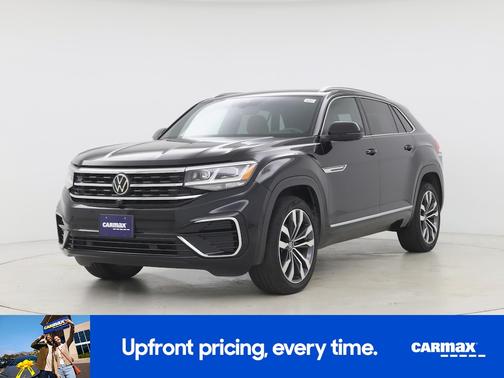 Black 2023 Volkswagen Atlas Cross Sport SEL Premium R-Line