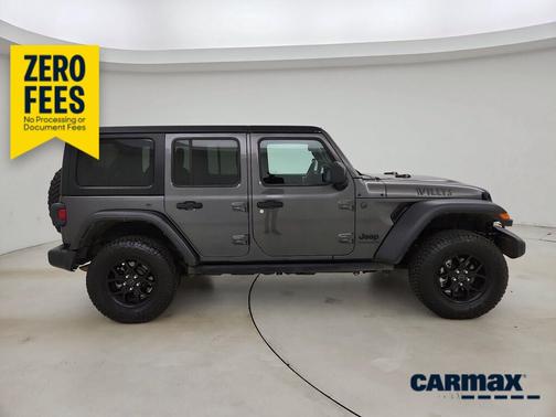 Gray 2024 Jeep Wrangler Willy's