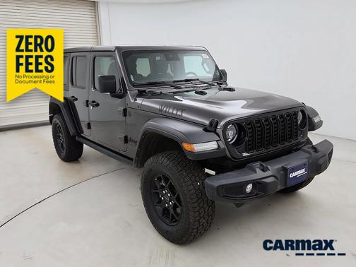 Gray 2024 Jeep Wrangler Willy's