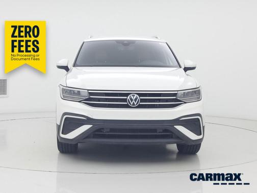 White 2022 Volkswagen Tiguan SE