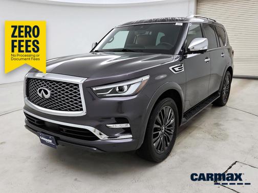 Gray 2023 INFINITI QX80 Sensory