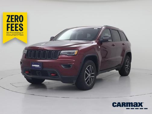 Red 2018 Jeep Grand Cherokee Trailhawk