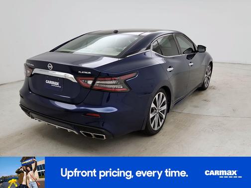 Blue 2021 Nissan Maxima Platinum