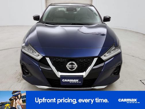 Blue 2021 Nissan Maxima Platinum