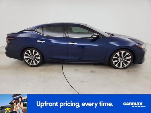 Blue 2021 Nissan Maxima Platinum