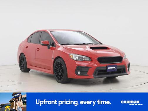 Red 2018 Subaru WRX Limited