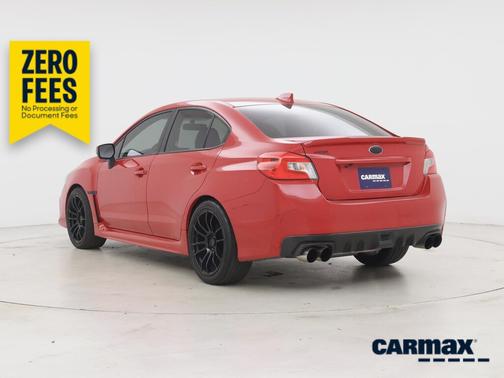 Red 2018 Subaru WRX Limited