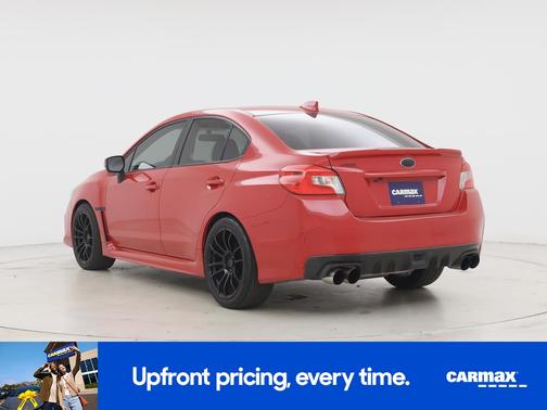 Red 2018 Subaru WRX Limited